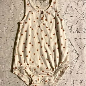 Quincy Mae apple romper